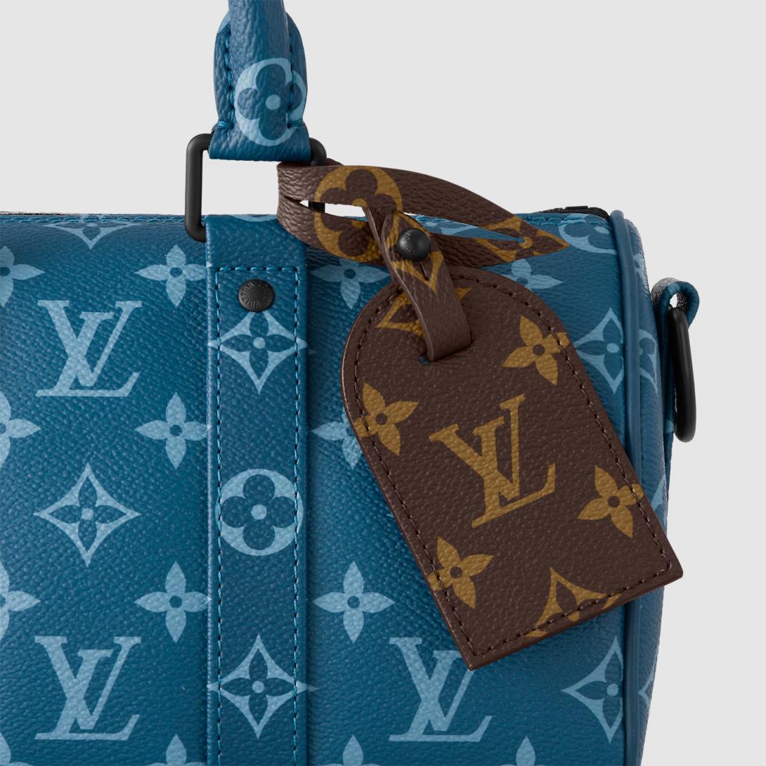 Túi Louis Vuitton Keepall Bandoulière 25 Monogram Other Nam Xanh Dương